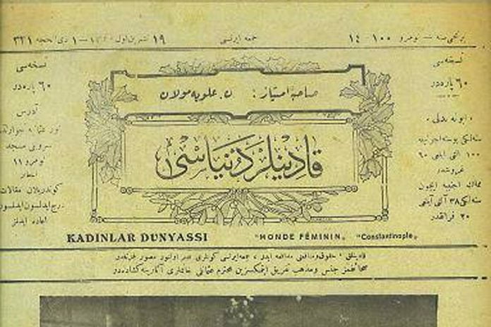 ilk türkçe Kadın Dergisi