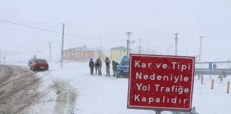 Ardahan’da ulaşıma kar ve tipi engeli Ardahan