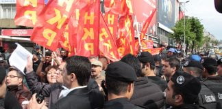 Beşiktaş’tan Taksim’e yürümek isteyen gruba müdahale yürümek isteyen gruba müdahale