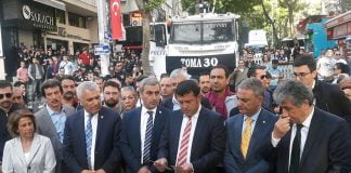 CHP’li vekiller Güvenpark’ta volta atma eylemi yaptı eylemi yaptı