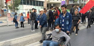 1 Mayıs için “engel” tanımadılar 1 Mayıs için "engel" tanımadılar