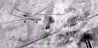 Hakkari’de teröristlere ait insansız hava aracı düşürüldü!