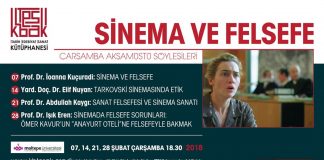 TESAK Çarşamba Akşamüstü Söyleşileri bugün başlıyor! TESAK Çarşamba Akşamüstü Felsefe Söyleşileri