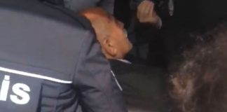 Taksim’de engelli vatandaş ile İranlı kadın arasında asansör kavgası