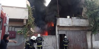 Ateş oyunu yangınla sonuçlandı