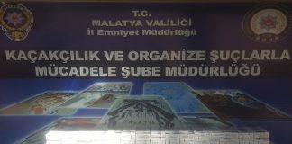 Malatya’da kaçak sigara operasyonu kaçak sigara malatya