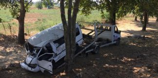 Tarım işçilerini taşıyan minibüs şarampole yuvarlandı tarım işçileri