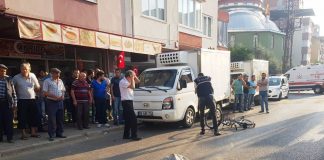 Bisikletten düşen hastane çalışanı hayatını kaybetti kaza minibüs sağlıkçı
