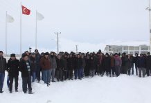 6 aydır maaş alamayan işçiler eylem yaptı