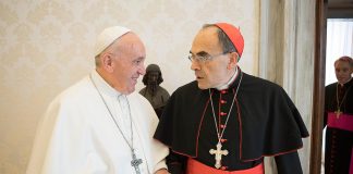 Çocuk tacizini gizlemekten mahkum olan Kardinal, Papa ile görüştü