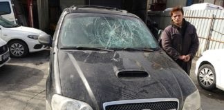 Sultangazi’de drift yapan sürücüyü uyardı; Dehşeti yaşadı