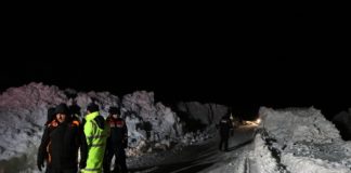 Kayseri’de çığ düşen bölgede çalışmalar tamamlandı