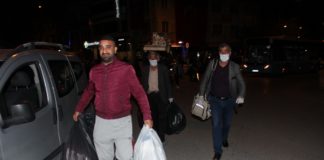 Hükümlüler tahliye edilmeye başlandı