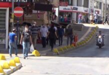 Vakaların arttığı Çankırı’da maske var sosyal mesafe yok