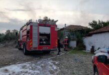 Manisa’da çiftlikte yangın çıktı 800 saman balyası kül oldu