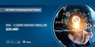 1507 KOBİ Ar-Ge Başlangıç Destek Programı 2024-2 Çağrısı Başvuru Sonuçları Açıklandı 1507 KOBİ